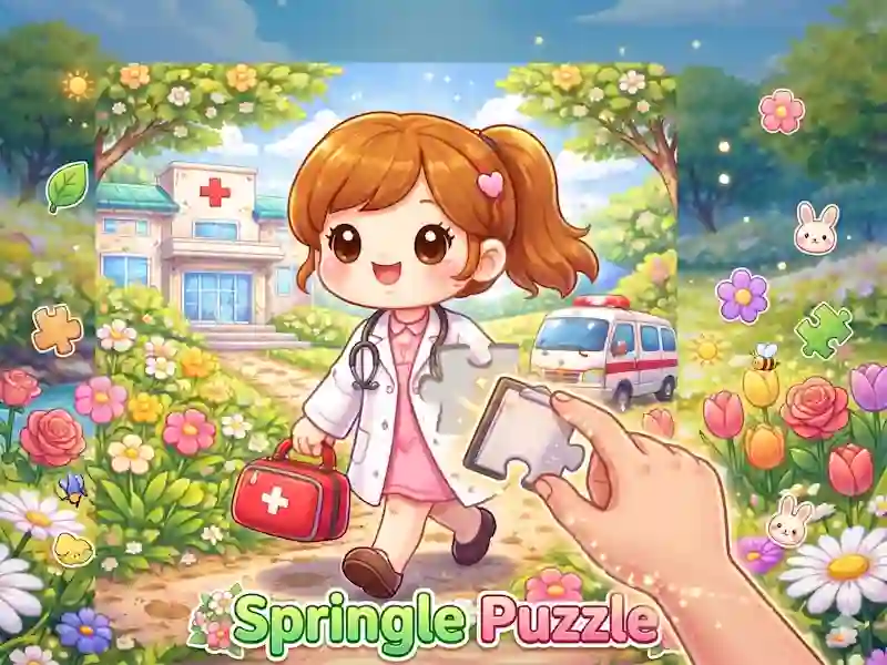 Hra Springle Puzzle
