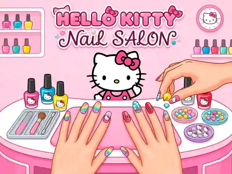 Hra Hello Kitty Nail Salon