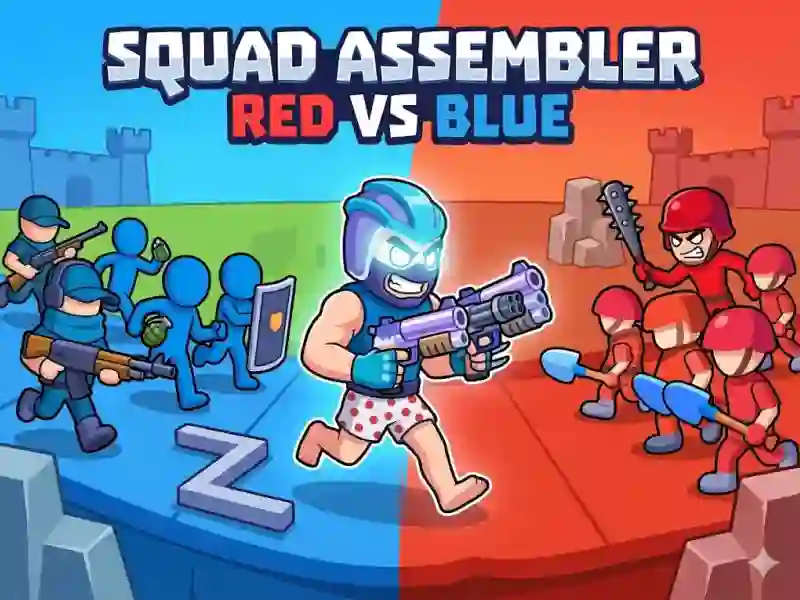 Hra Squad Assembler Red Vs Blue