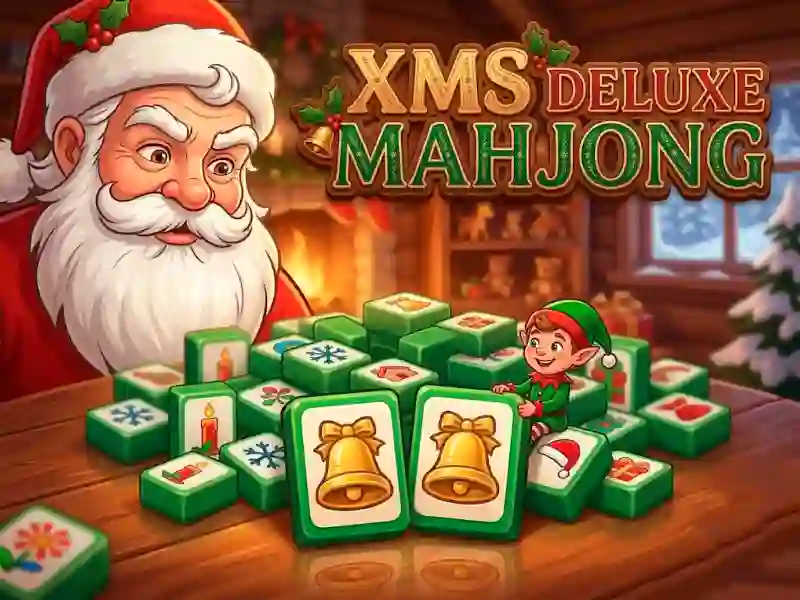 Hra Xmas Mahjong Deluxe