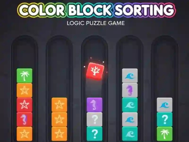 Hra Color Block Sorting