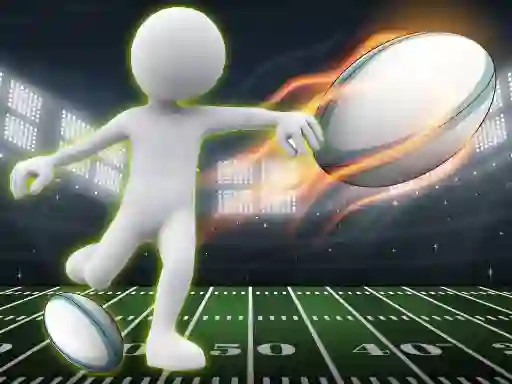 Hra Stickman Rugby Run And Kick