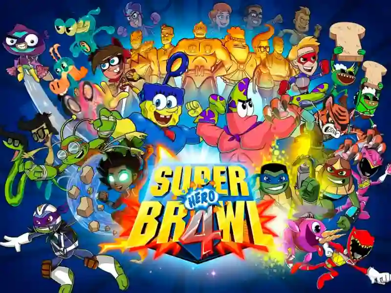 Hra Super Hero Brawl 4