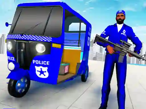 Hra Police Auto Rickshaw Taxi