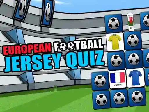 Hra European Football Jersey Quiz