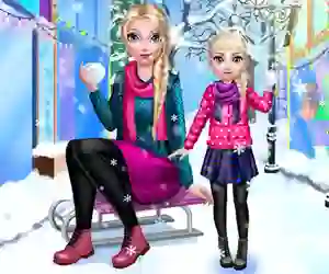 Hra Elsie Winter Day