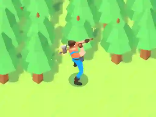 Hra Idle Lumberjack 3D