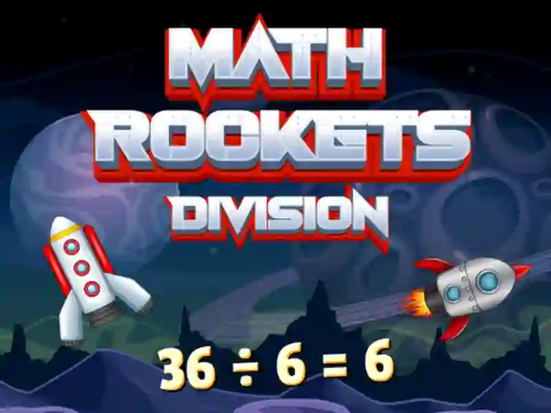 Hra Math Rockets Division
