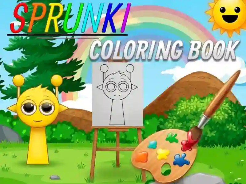 Hra Sprunki Coloring Book
