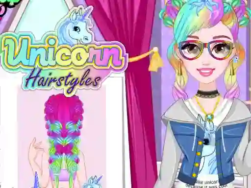Hra Unicorn Hairstyles