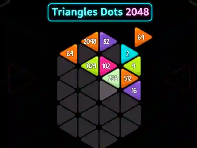 Hra Triangles Dots 2048