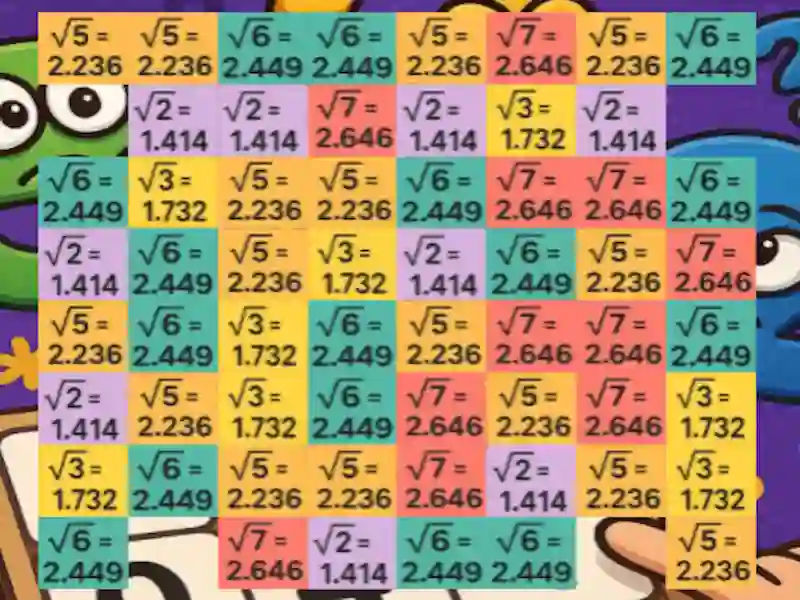 Hra Tricky Square Roots