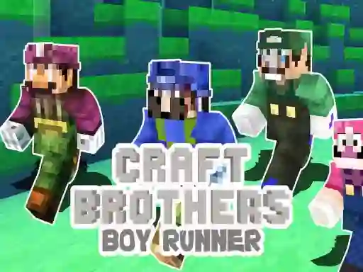 Hra Craft Bros Boy Runner