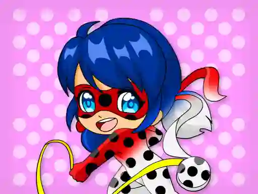 Hra Chibi Dottedgirl Coloring Book