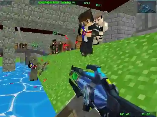 Hra GunGame Paintball Wars