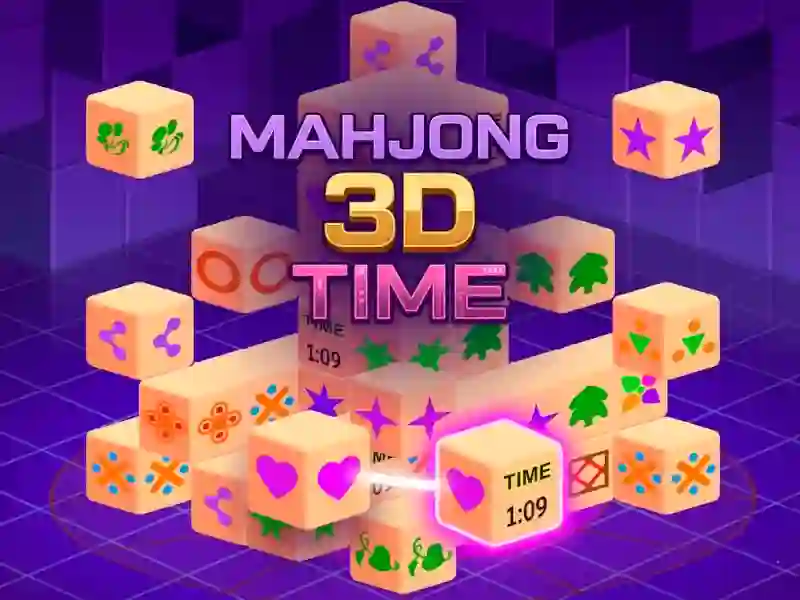 Hra Mahjong 3D Time
