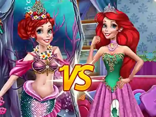 Hra Mermaid vs Princess