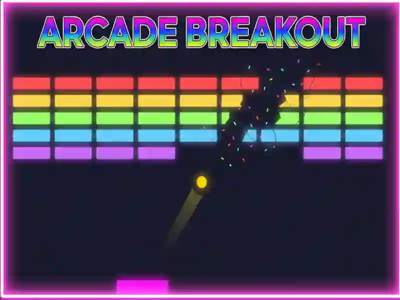 Hra Arcade Breakout
