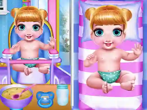 Hra Princess New Born Twins Baby Care