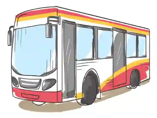 Hra Cartoon Bus Slide