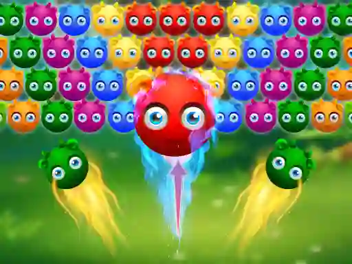 Hra Cute Monster Bubble Shooter