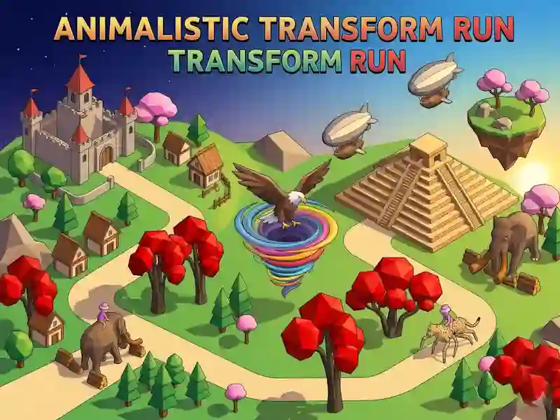 Hra Animalistic Transform Run
