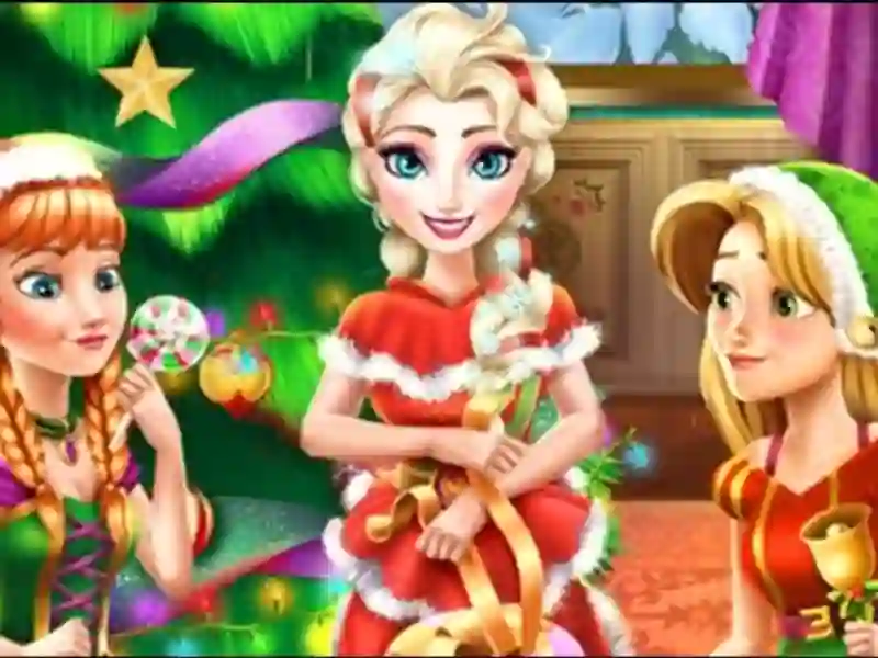Hra Disney Princess Christmas Party