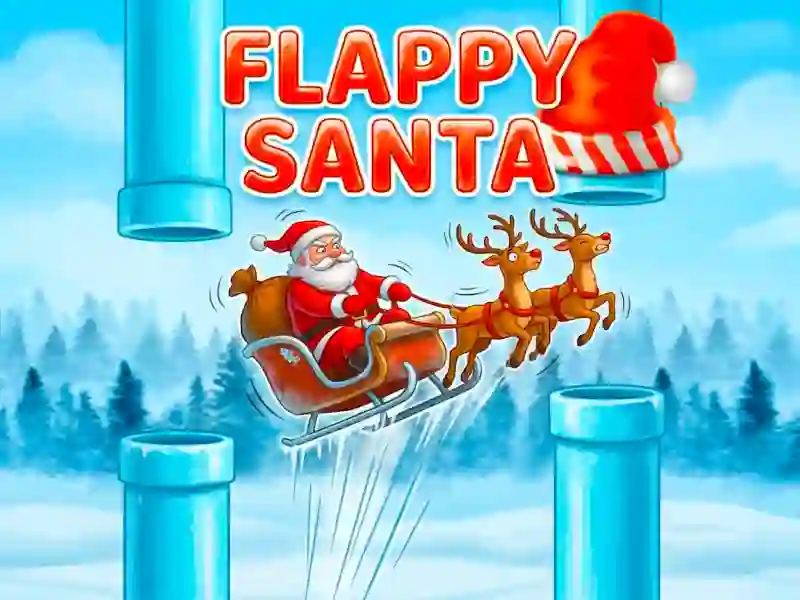 Hra Flappy Santa