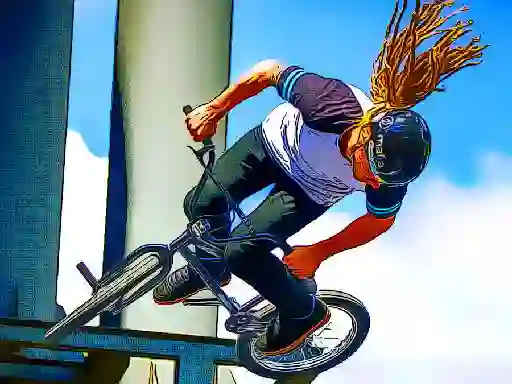 Hra bmx bikes jigsaw