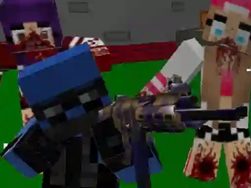 Hra Blocky Combat Special Forces: Zombie Apocalypse