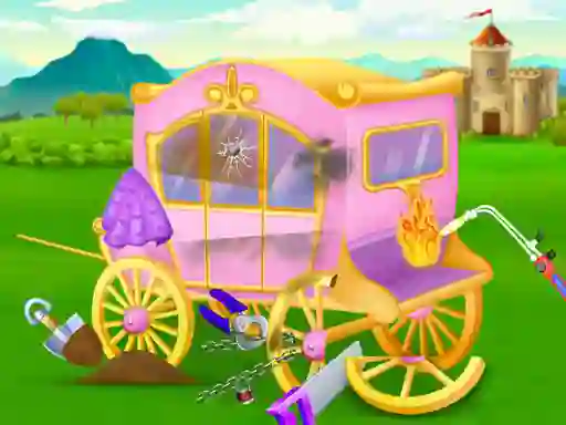 Hra Princess Castle Cleaning