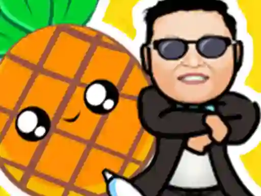 Hra Pineapple and pen vs gangnam style