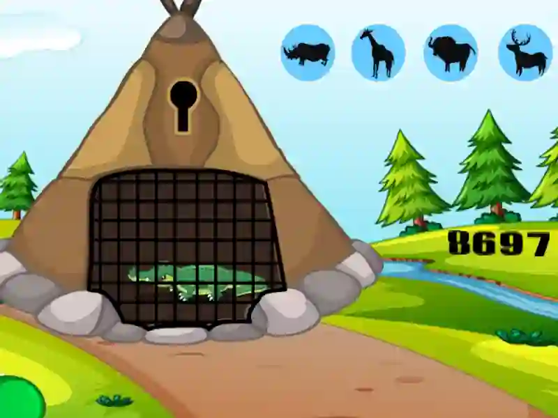 Hra Croc Key Quest