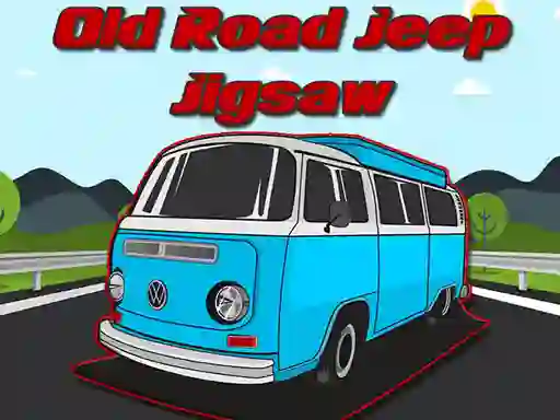 Hra Old Road Jeep Jigsaw