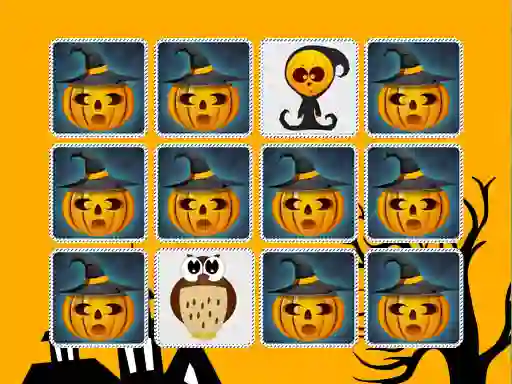 Hra Kids Memory Game Halloween