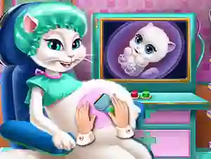 Hra Kitty Pregnant Check-up