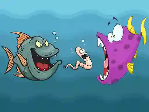 Hra Angry Fish Coloring