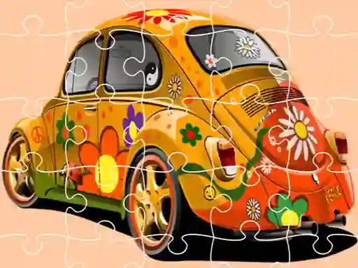 Hra VW Beetle Jigsaw