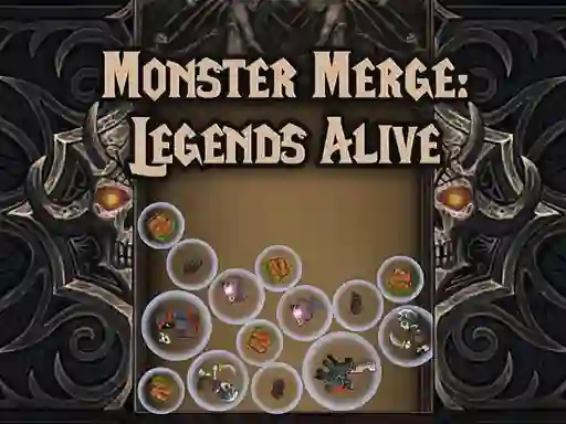 Hra Monster Merge Legends Alive