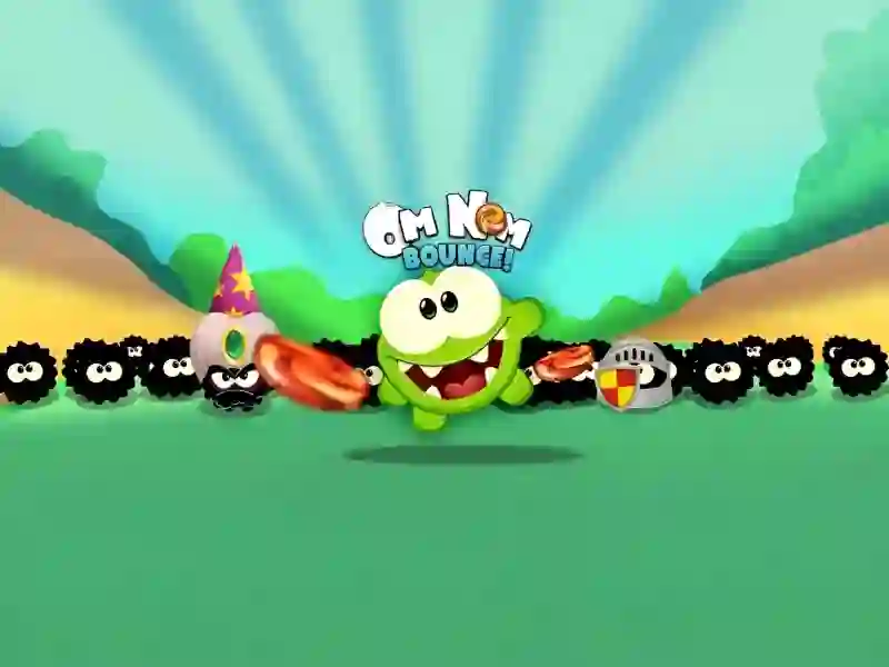 Hra Om Nom Bounce