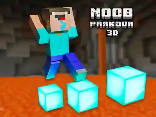 Hra Noob Parkour 3D