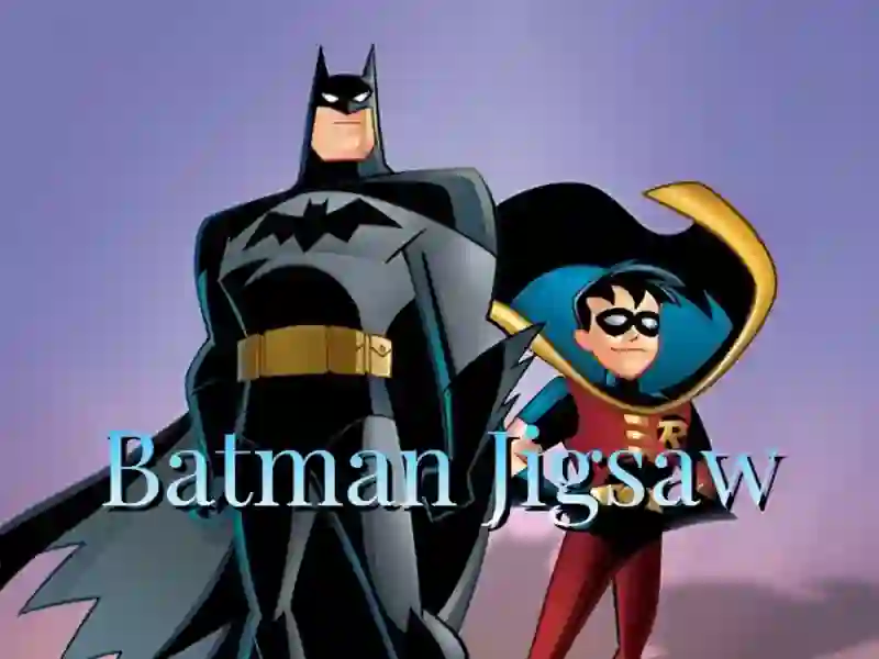 Hra Batman Jigsaw