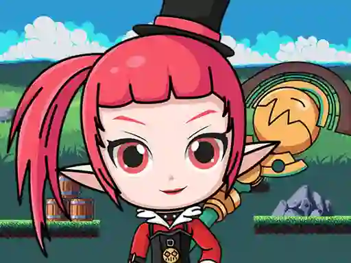 Hra Mage girl adventure