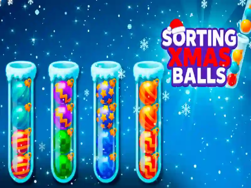 Hra Sorting Xmas Balls