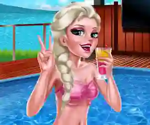 Hra Ice Queen Pool Day