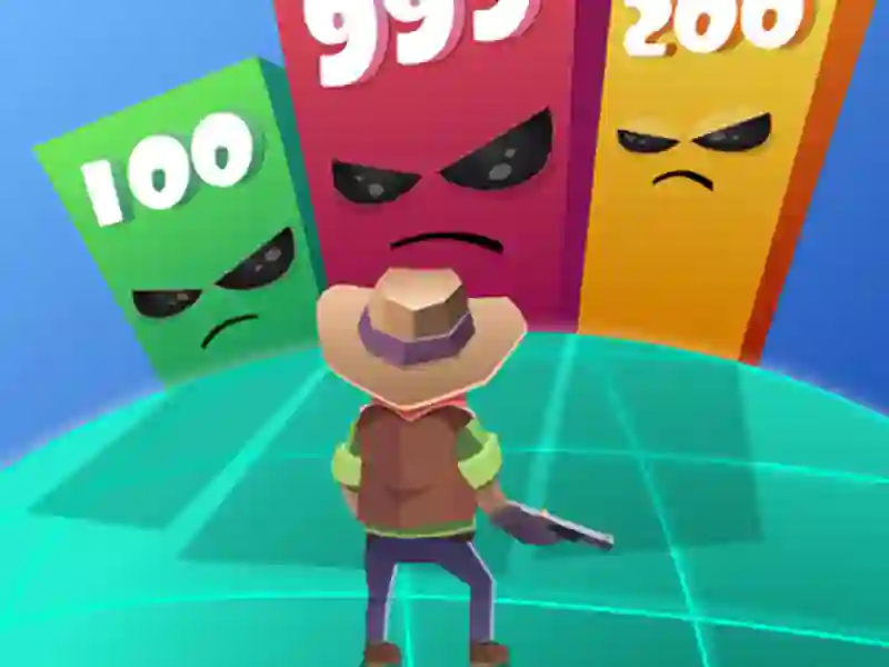 Hra Shoot Block Rush 3D