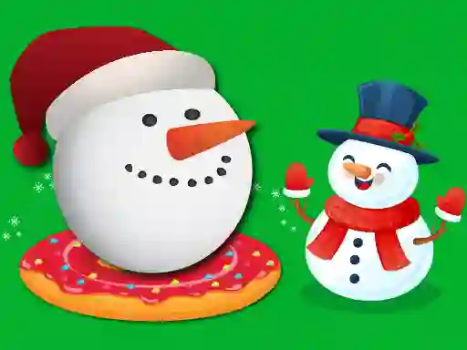 Hra Flappy Snowball Xmas