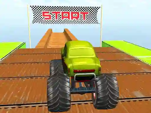 Hra Mega ramp Monster truck