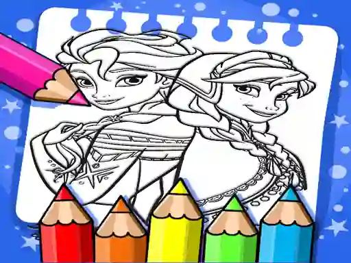 Hra Frozen Coloring Book