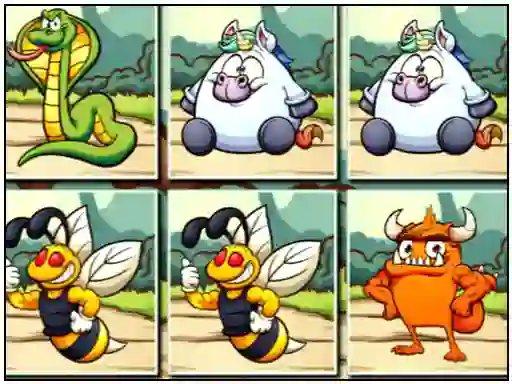 Hra Animals Memo Match